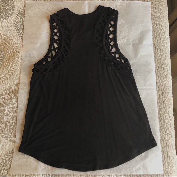 ⭐️AEO S&S Black Tank Top⭐️ - Picture 4 of 6